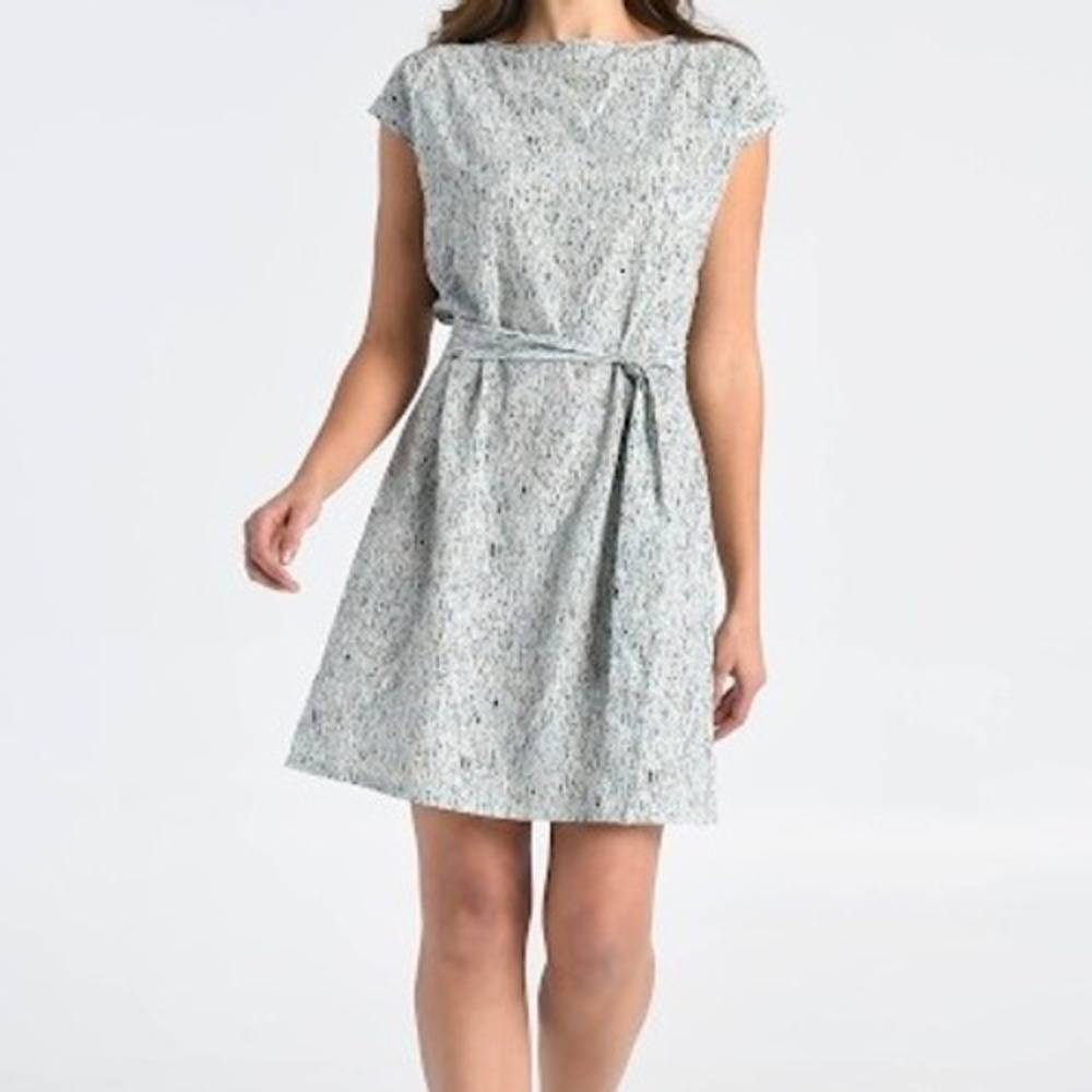 Of Mercer‎ Belted Dress Dress Short Sleeve Lightweight Dress Size M New